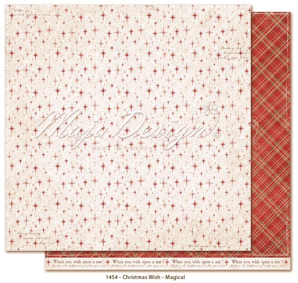 Maja Design Scrapbook Paper - Christmas Wish / Magical