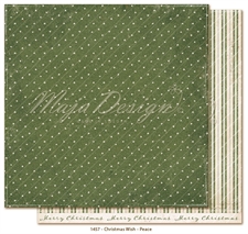 Maja Design Scrapbook Paper - Christmas Wish / Peace