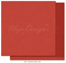 Maja Design Scrapbook Paper - Christmas Shades / Red