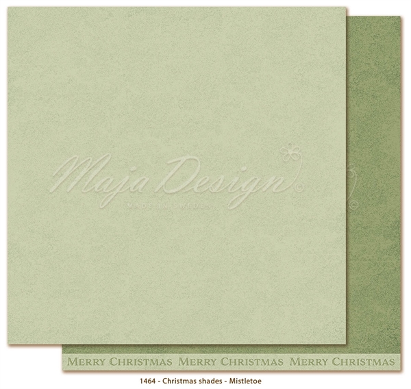 Maja Design Scrapbook Paper - Christmas Shades / Mistletoe