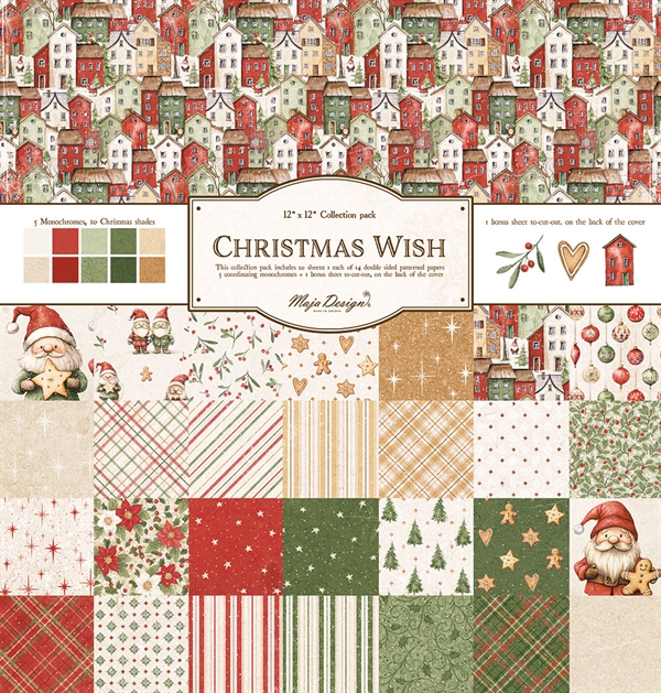 Maja Design Collection Pack 12x12" - Christmas Wish