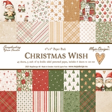 Maja Design Paper Pad 6x6" - Christmas Wish