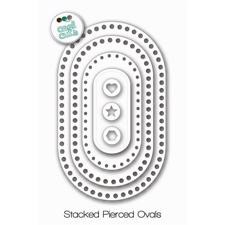 Create a Smile Die - Stacked Pierced Ovals