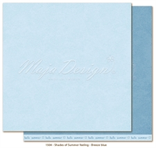 Maja Design Scrapbook Paper - Shades of Summer Feeling / Breeze Blue