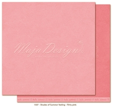 Maja Design Scrapbook Paper - Shades of Summer Feeling / Flirty Pink