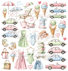 Maja Design Collection Pack 12x12" - Summer Feeling