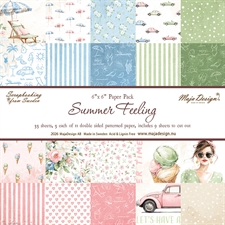 Maja Design Paper Pad 6x6" - Summer Feeling