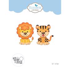 Elizabeth Crafts Die - Animals / Lion & Tiger