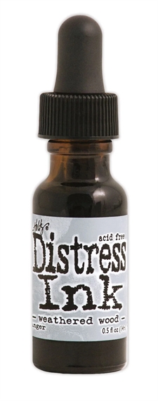 Distress Ink Flaske - Weathered Wood