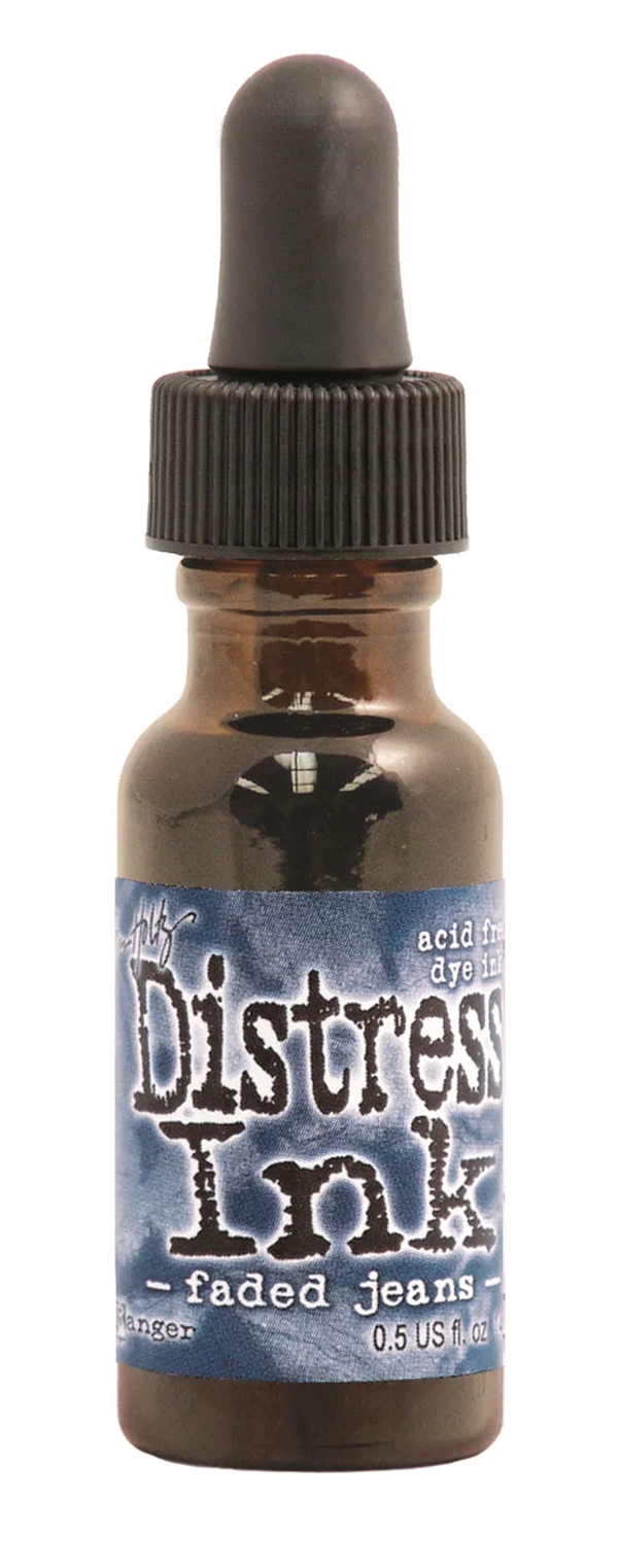 Distress Ink Flaske - Faded Jeans