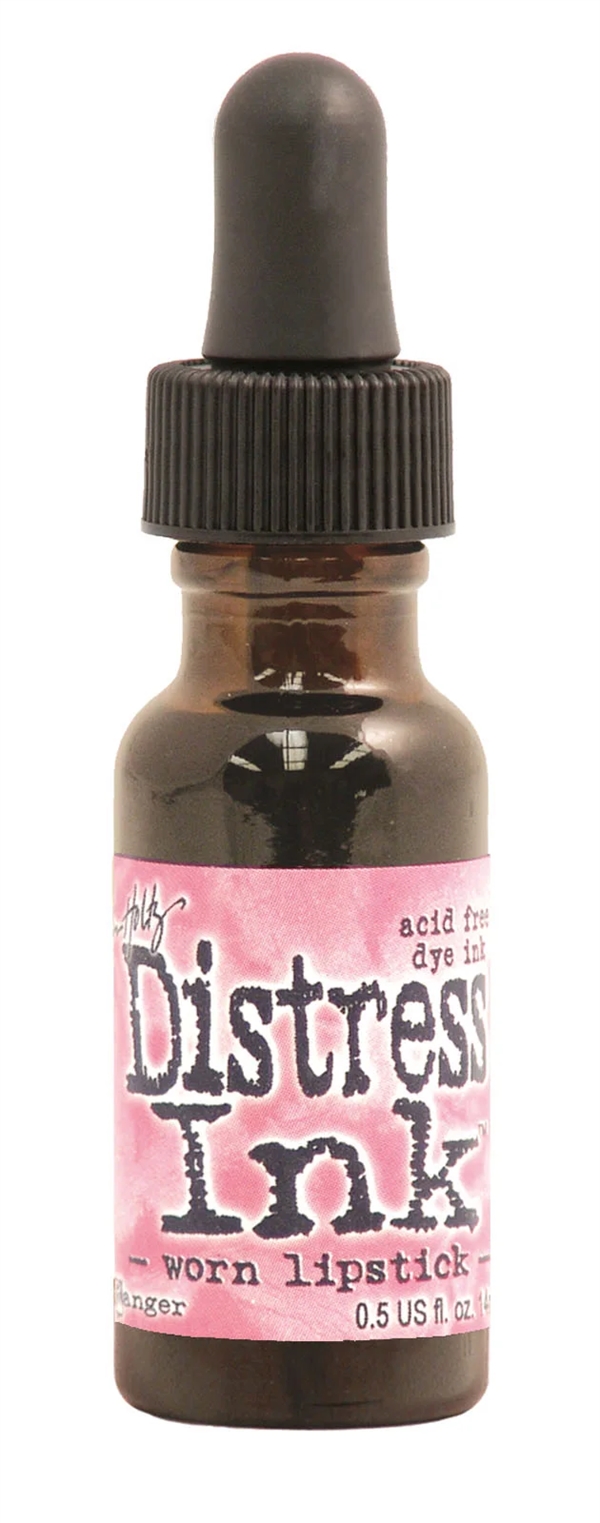 Distress Ink Flaske - Worn Lipstick