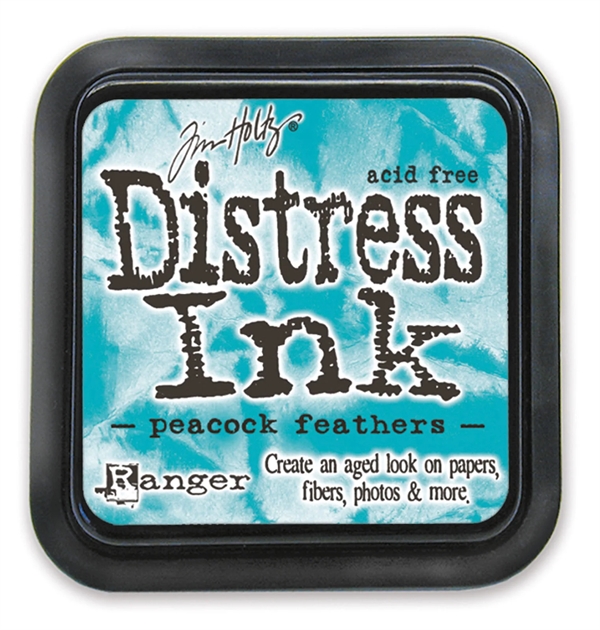 Distress Ink Pad - Peacock Feathers