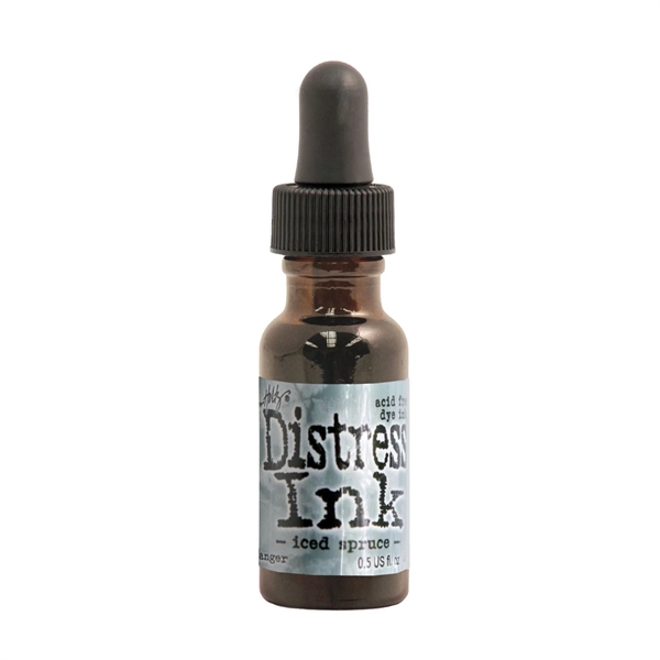 Distress Ink Flaske - Iced Spruce