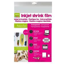 Vaessen Krympeplast - Ink Jet Shrink Film / Transparent (A4 - 5 ark)