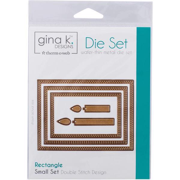 Gina K Die Set - Rectangle / Small Set
