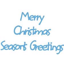 Creatables - Merry Christmas & Seasons Greetings