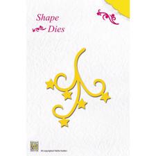 Shape Die - Star Swirl