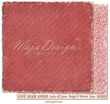Maja Design Scrapbook Paper - Everyday Life / Hugs & Kisses