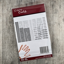 Dan Cuts - Tillykke Tekster