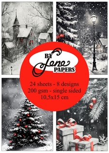 By Lene Paperpad A6 - Shiny Red