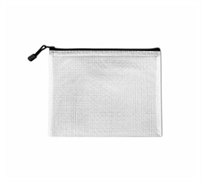 Hobbygros Opbevaring - Transparent Zip Bag A5+ (3-pak)