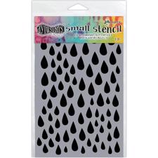 Dylusion Stencil (5x8") - Raindrops