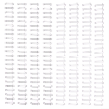 Vaessen Creative Bind Easy Wire 5/8" - White & Silver (8-pak)