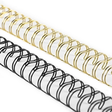Vaessen Creative Bind Easy Wire 5/8" - Black & Gold (8-pak)