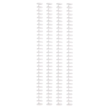 Vaessen Creative - Bind Easy Click Binding Spines / White