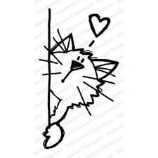 IO Stamps Cling Stamp - Peek-a-boo Kitty