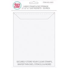 Avery Elle Stamp & Die Storage Pockets - LARGE (50 pack)