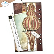 Elizabeth Crafts Planner Essentials Die Set - Christmas Bauble Page