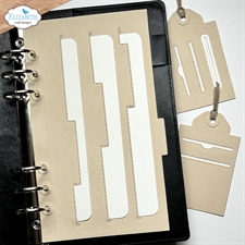 Elizabeth Crafts Planner Essentials Die Set - Slots and Pockets