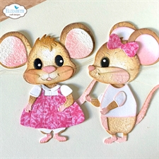 Elizabeth Crafts Die - Meet The Mice / Little Mouse
