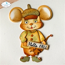 Elizabeth Crafts Die - Meet The Mice / Fall Accessoires