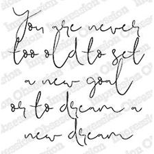 IO Stamps Cling Stamp - New Dream