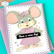 Elizabeth Crafts Die - Meet The Mice / Valentines ad Wedding Accessoires