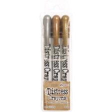 Distress Crayons - Metallics Set