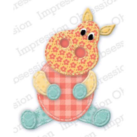Impression Obsession (IO) Die - Patchwork Hippo