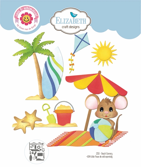 Elizabeth Crafts Die - Meet The Mice Good Times / Beach Scenery