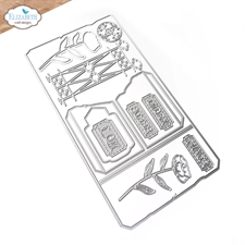 Elizabeth Crafts Die Set - Garden Collection / Plant Index Folder