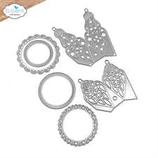 Elizabeth Crafts Die - Festive Holly Collection / Festive Star