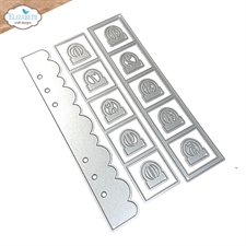 Elizabeth Crafts Die Set - Planner Essentials Botanical Blends Collection / Photoframe Inlay