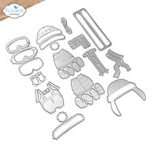 Elizabeth Crafts Die - Meet The Mice / Big Mouse Winter Accessories