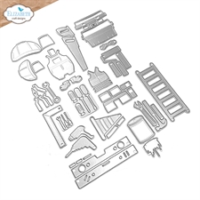 Elizabeth Crafts Die - Meet The Mice / Construction Accessories
