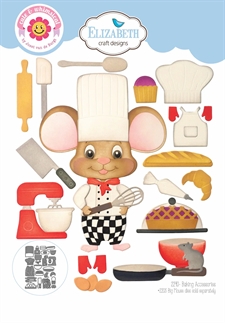 Elizabeth Crafts Die - Meet The Mice / Baking Accessories