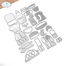 Elizabeth Crafts Die - Meet The Mice / Baking Accessories