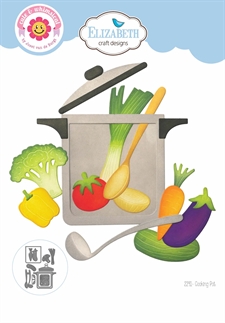 Elizabeth Crafts Die - Cooking Pot