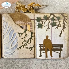 Elizabeth Crafts Die Set - Golden Season Collection / Build a Journal XL