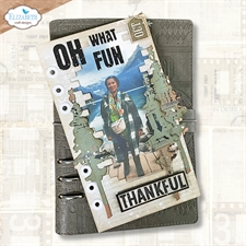 Elizabeth Crafts Die Set - Winter Wanderlust / Brick Frame